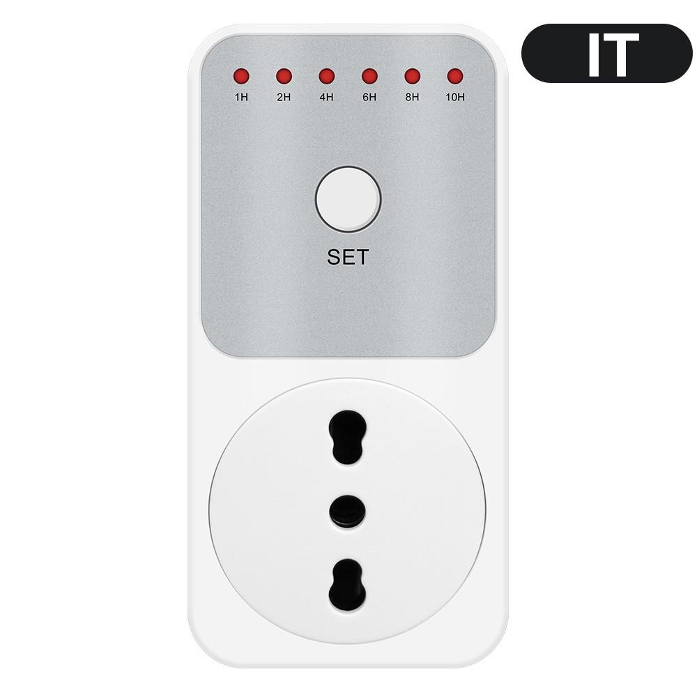 10Hr Countdown Timer Socket  Plug Intelligent Time Setting Switch Control Socket Electricity Power Metering Socket