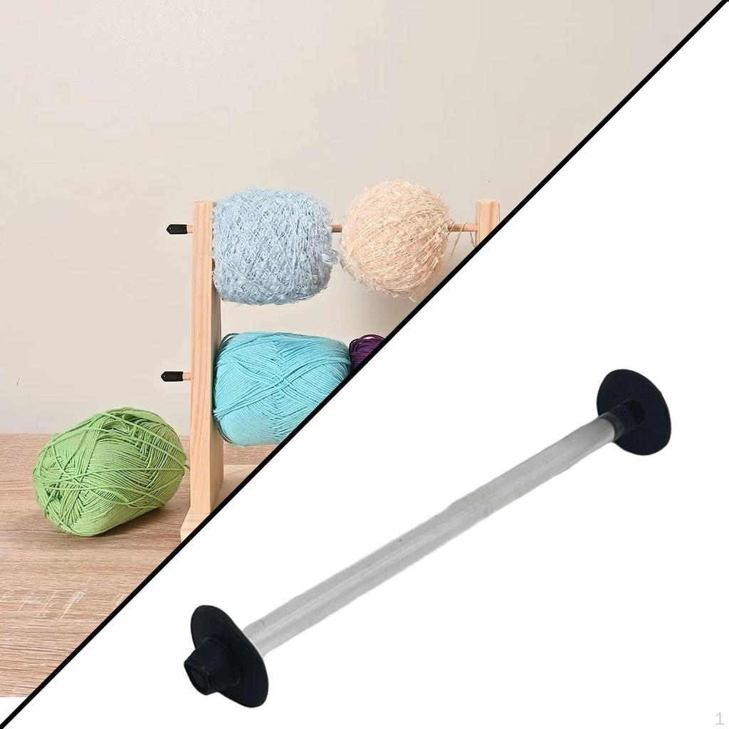 Подставка для акрилового держателя пряжи с 2 крышками для рукоделия, рукоделия, шитья и т. д.