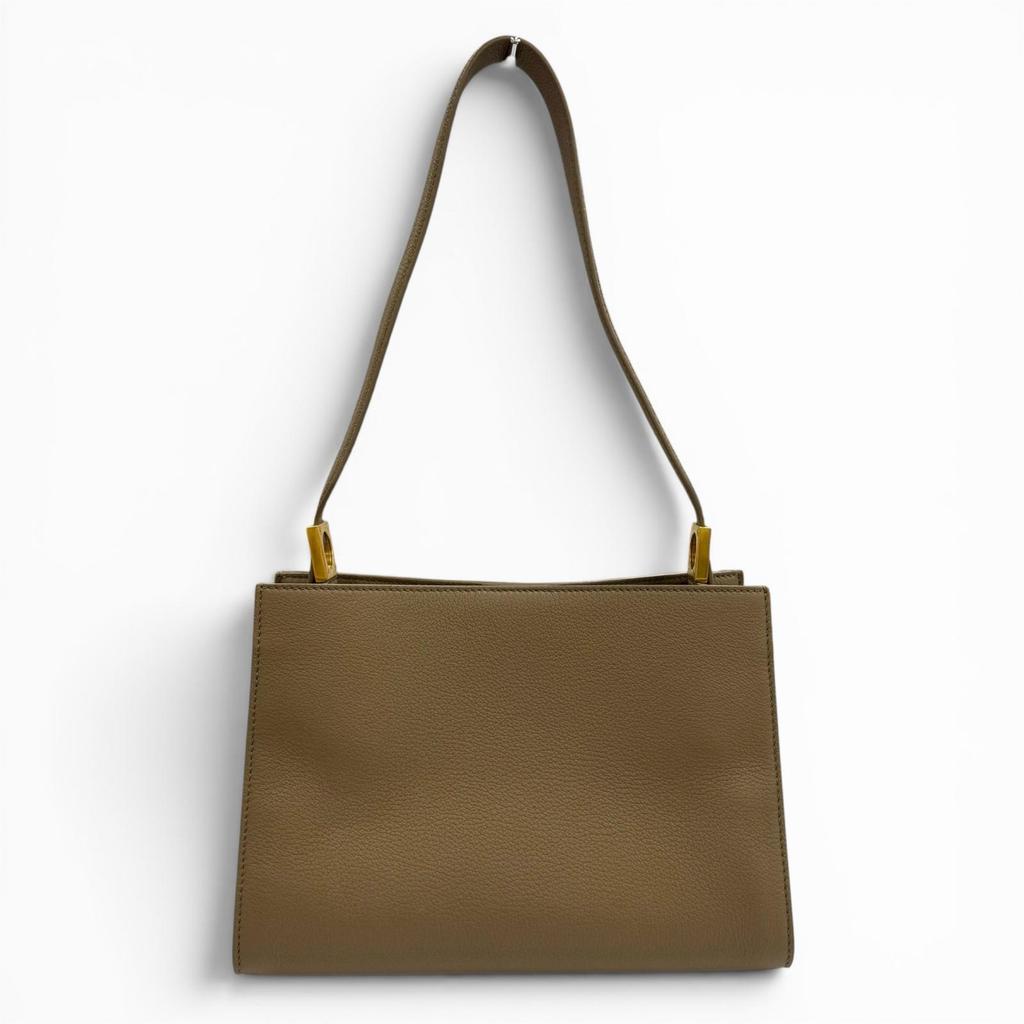 Отличная сумка BALLY через плечо TRAPEZE SOFT Золотой Металл Кожа кожа Б/у