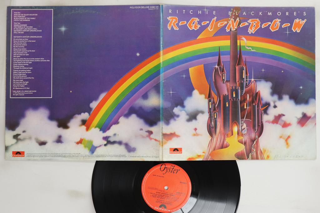 LP Record RAINBOW - Ritchie Blackmore's Rainbow 2490141 POLYDOR 1978 UK Metal Used