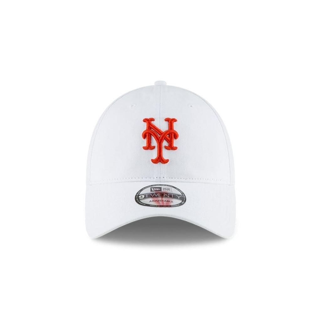 NEW ERA 9Twenty Strapback Cap - New York Mets White Free Size