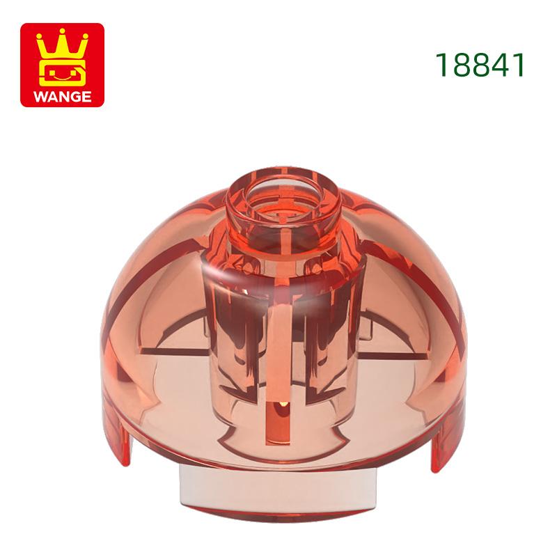 116 шт./лот 18841 Круглый 2x2 Кирпич с куполом-шариком, имеющий 1 отверстие, Кирпичики Moc, Цветные Аксессуары, Совместим с Кирпичиками DIY, Детская Игрушка