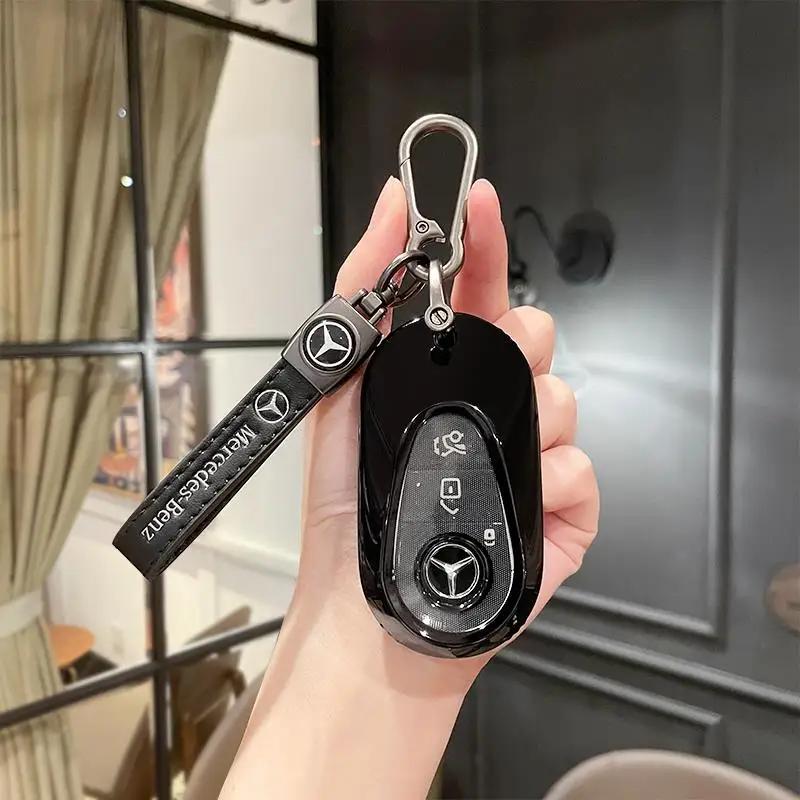 RPO5 For Mercedes Benz W206 W223 C S Class S350 C200 C260 C300 S400 S450 S500 2021 2022 2023 2024 TPU Car Key Case Cover