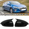 Пара для Hyundai IONIQ 2016 - Накладки на боковые зеркала заднего вида автомобиля Стиль Бычий Рог Наружные Накладки на Зеркала Заднего Вида Двери
