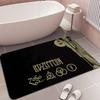 Rock Band L-Led Z-Zeppelin Room Mats Anti-slip Absorb Water Long Strip Cushion Bedroon Mat Household Carpets