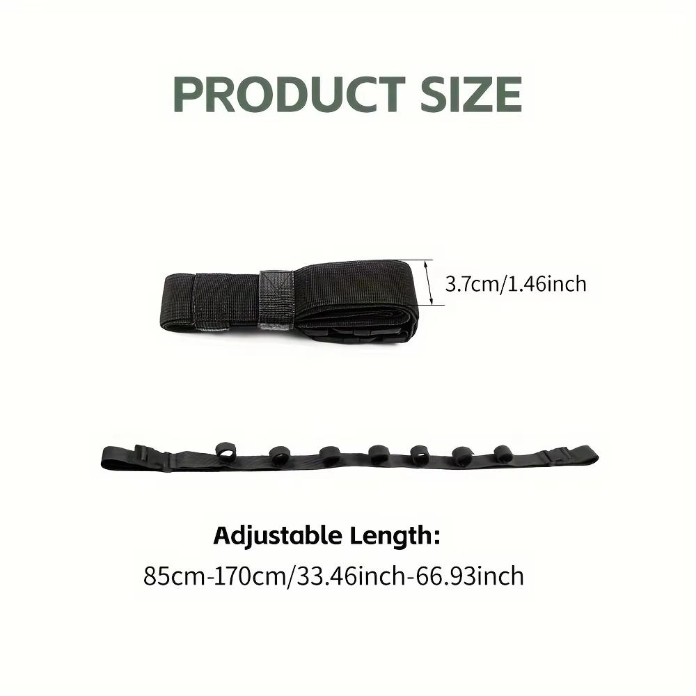 2Pcs 7 Rod Capacity Vehicle Fishing Pole Roof Rack Snap Buckle Car Fishing Pole Carrier SUV
