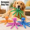 Stuffing Free Dog Toy No Stuffing Plush Interactive Squeaky Toy With Crinkle Paper For Small Medium Dogs Safe Durable Play Tool