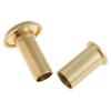 Solid Brass 2pcs 16mm Door Peephole Viewer 200 Degree Wide Angle HD Optical Glass Lens Heavy Duty Universal for 40 To 60mm Thickness Home Office Hotel