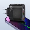 3.1A Fast Charging Mobile Phone Adapter 5 Ports 65W GaN Charger Quick Charger Adapter  Mobile Phone