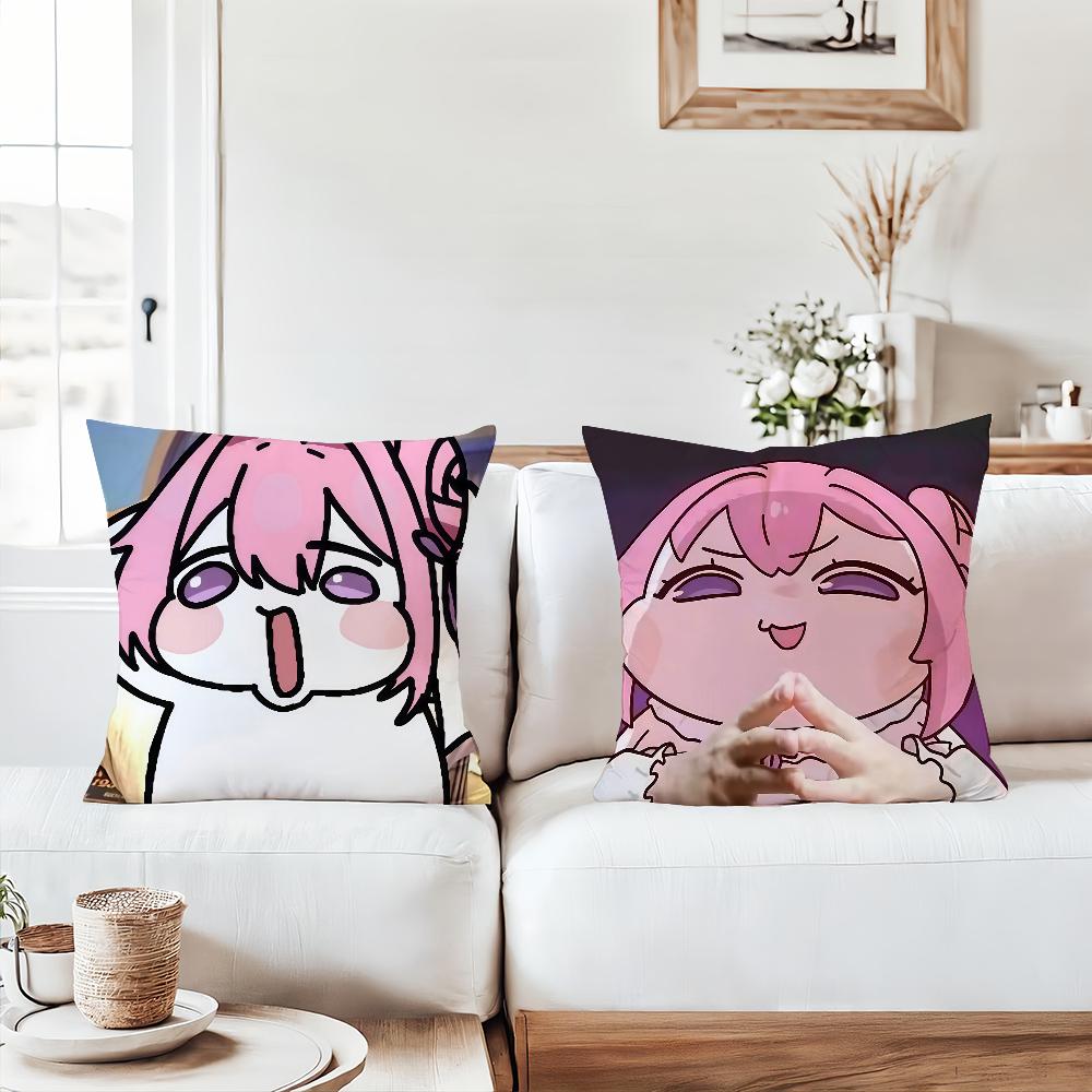 Cartoon Cute Game D-Doro Pillow Case Office Cushions Suitable For Sofa Car Bedroom Decorative Cushion Cover
