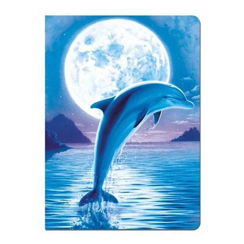 DIY Dolphin 5D Diamond Painting Full Round/Round Drill Animal Embroidery Cross Stitch Rhinestone Home Decor Christms Gift