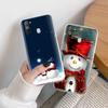 Чехол Snowman TPU для iPhone XR 7 8 14 15 11 12 13 X XS Pro Max Xiaomi Redmi 13C Note 9 Samsung A22 S23 S24 Ultra Plus VIVO