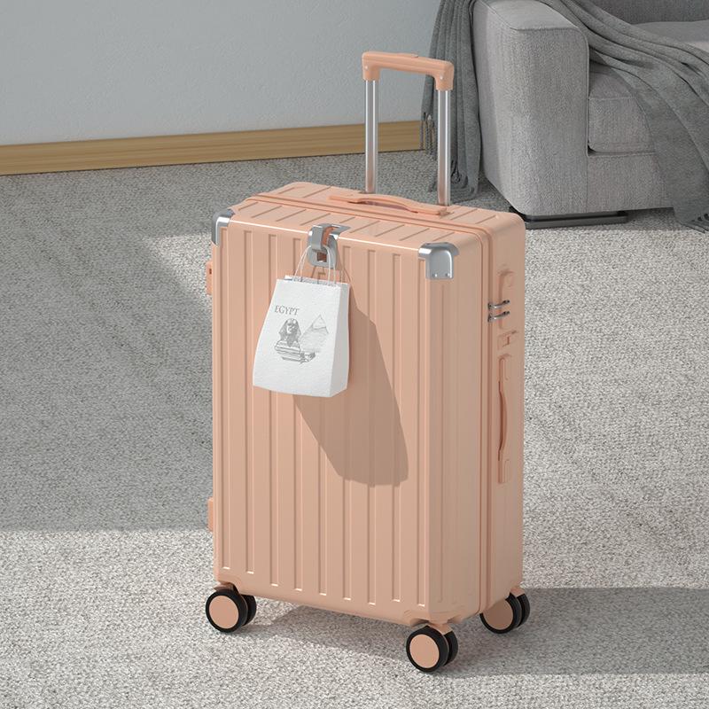 24-Inch Multifunctional Suitcase with Universal Wheels and New Lock System
