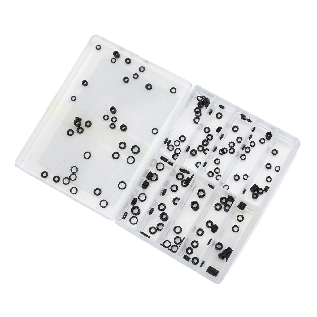 300pcs 10 Sizes Watch Crown O Ring Watch Crown Water Resistant Seals High Accuracy Watch Crown O Ring for Watch Repair