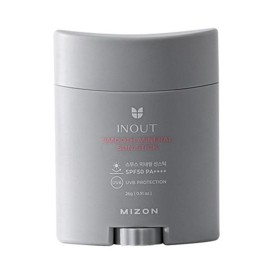 Mizon In-Out Smooth Mineral Tone-Up Lifting Sun Stick SPF50+ PA++++ – Brightening & Firming Mineral Sunscreen Stick