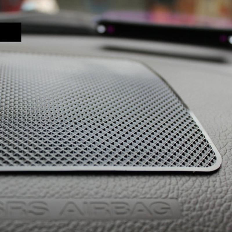 Черный противоскользящий коврик на приборную панель автомобиля, держатель для мобильного телефона, силиконовый суперлипкий коврик, коврик на приборную панель, аксессуары для интерьера