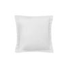 Square Pillowcase - 65 X 65 Cm - 57 Threads - 100% Cotton - France - White