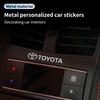 2026 Новые 3D Наклейки с Логотипом Автомобиля Металлические Буквы Наклейки на Автомобиль Аксессуары для Интерьера Для Toyota Corolla Yaris Aygo GT86 Prius