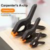 5 Pcs Plastic Spring Clamp Heavy Duty Fixing Clips for Crafts Backdrop Stand Woodworking Photography Studios Home Use