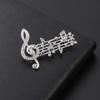 Sense Trombone Sax Korean Style Badge Women Brooch Music Score Brooch Musical Instruments Brooch