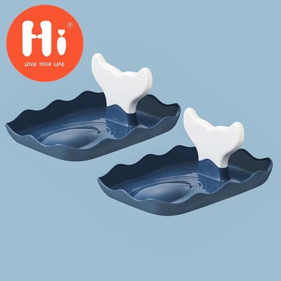 Hi Fishtail Design Стойка для крышки кастрюли Стабильный полипропилен Легко чистящийся держатель для крышки кастрюли Кухонные инструменты