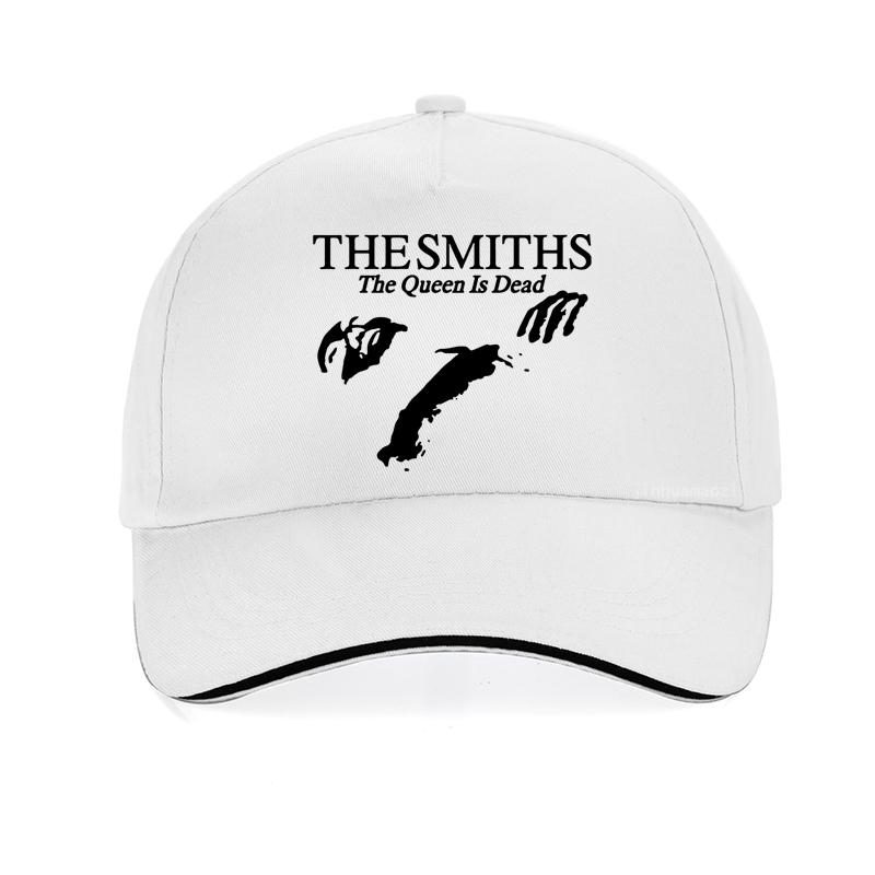 Мужская летняя кепка-визор The Smiths The Queen Is Dead Бейсболка 1980-х годов Инди Мужчины Женщины Уличная регулируемая кепка Snapback