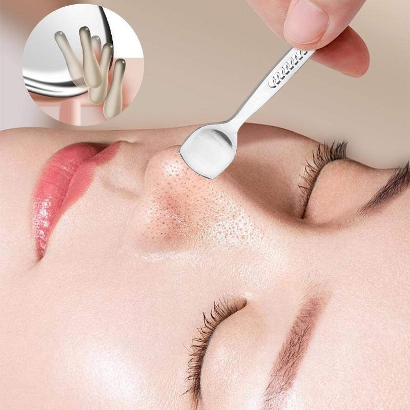 Двусторонний экстрактор черных точек из нержавеющей стали – Для очистки пор носа и лица