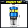 2 шт. Canbus T10 W5W светодиодные лампы 18SMD 3014 + 3030 6000K 168 194 Led 5w5 клиновидная линза автомобиля внутренняя карта купольные фонари парковочный боковой фонарь авто сигнальная лампа
