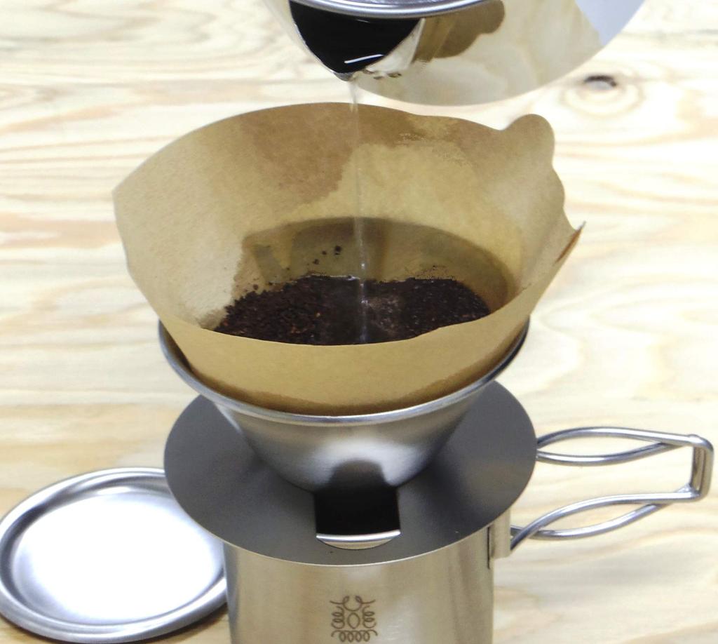 Katari Shoji PTYGRACE Набор для приготовления пищи на открытом воздухе, чайник, кофеварка, набор для заваривания кофе, без сумки для хранения, сделано в Японии и PY-C004