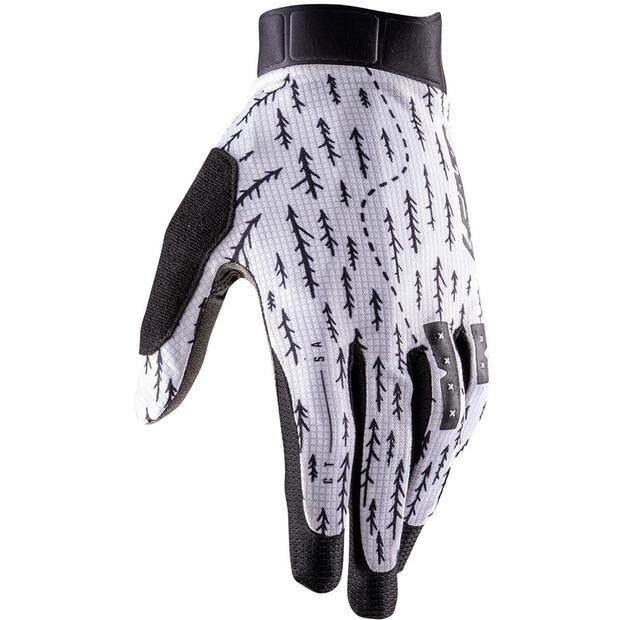 Велосипедные перчатки Leatt 1.0 GripR (белые)