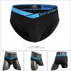 Men's Low-Rise Laser Gradient Briefs - Breathable Modal with U-Convex Pouch and Hip-Lifting Design