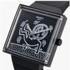 Swatch So34z103 Кит Харинг Освободись Освободись Публичные Полиуретановые Часы