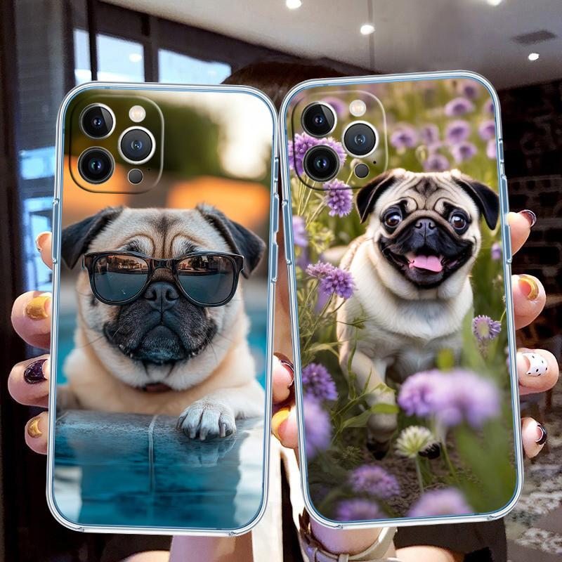 LO27 Милый телефонный чехол с мопсом для LG K22 K30 K40 K40S K41 K42 K50 K50S K51 K51S K52 K61 K62 K71 K92 Q60 Q61 V40 V50 V60