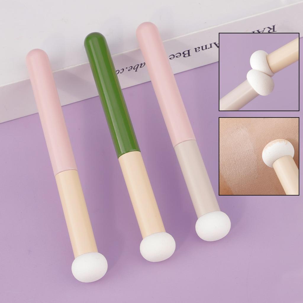 Mushroom Head Bun Concealer Brush Sponge Round Head Eye Socket Eye Bag Tear Trough Detail Brush Fine Soft Matte