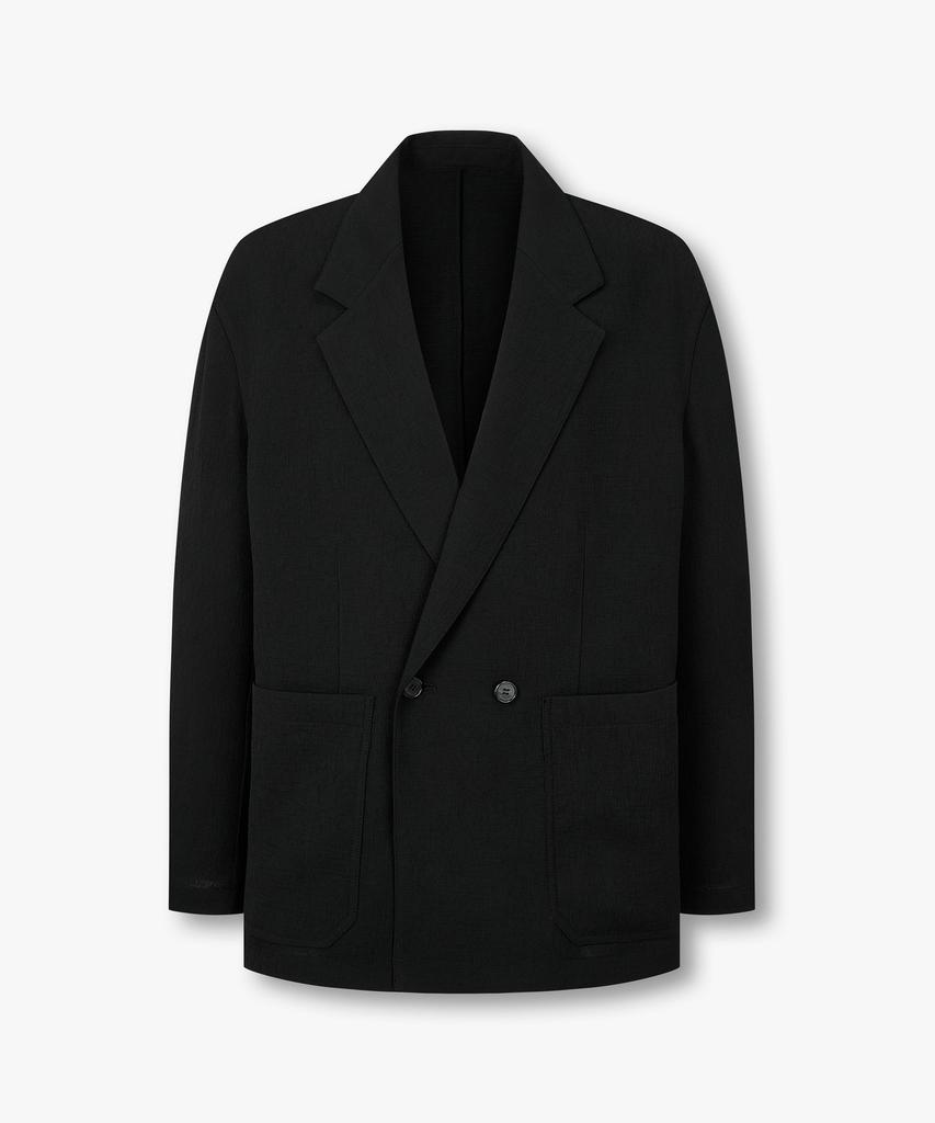 Studio Tomboy [Men] Wrinkle Out-Pocket Jacket_Black 9156212559