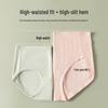 MIIOW Женские хлопковые трусы с высокой талией и контролем живота