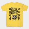 Asian Size Cotton Unisex Tshirt Print T-shirt Creature Double Feature Classic Monsters T-shirt No-Cut Print Regular Fit