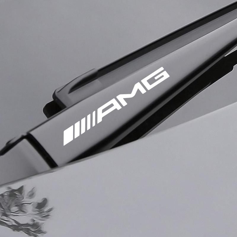 4 шт. наклейки на дверные ручки автомобиля, наклейки на шины и зеркала заднего вида для Mercedes Benz AMG GLE GLS GLC CLA GLB ML C500 C200 C300 W204 W206 W205 W212 W203