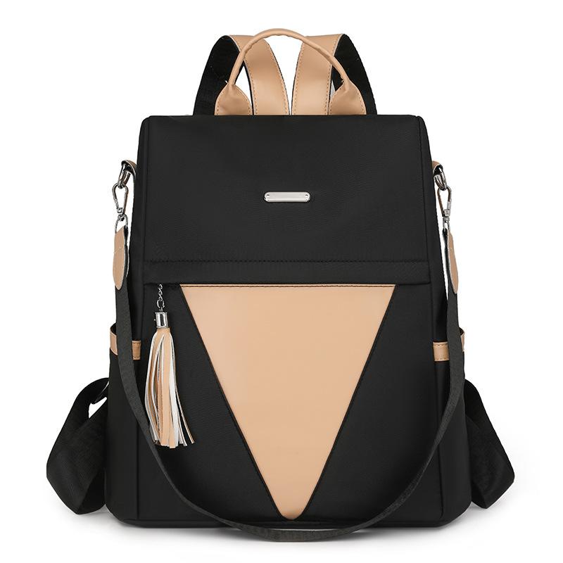 Изысканный женский рюкзак Новая женская дорожная сумка большой вместимости Городской простой повседневный простой рюкзак