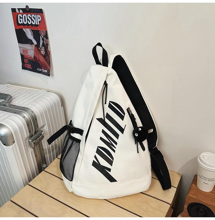 Male Crossbody Bag Female Student Schoolbag Large Capacity Junior High School Shoulder Bag Chest Bag