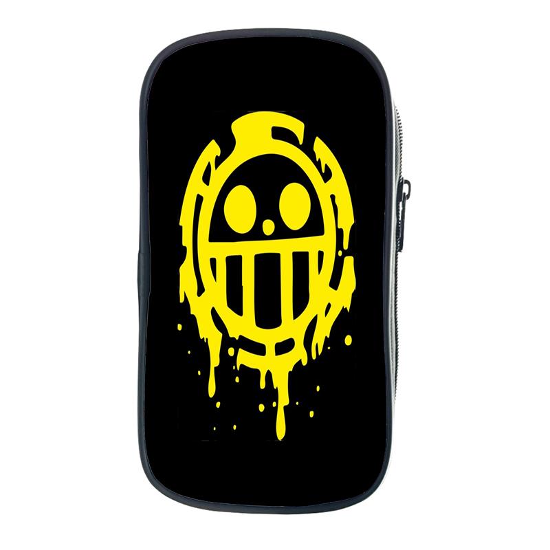 Цельная сумка-карандаш Зоро Луффи Чоппер Эйс, школьные чехлы для юридических школ, кавайная сумка-держатель для канцелярских принадлежностей, чехол для ручек, школьные принадлежности для студентов