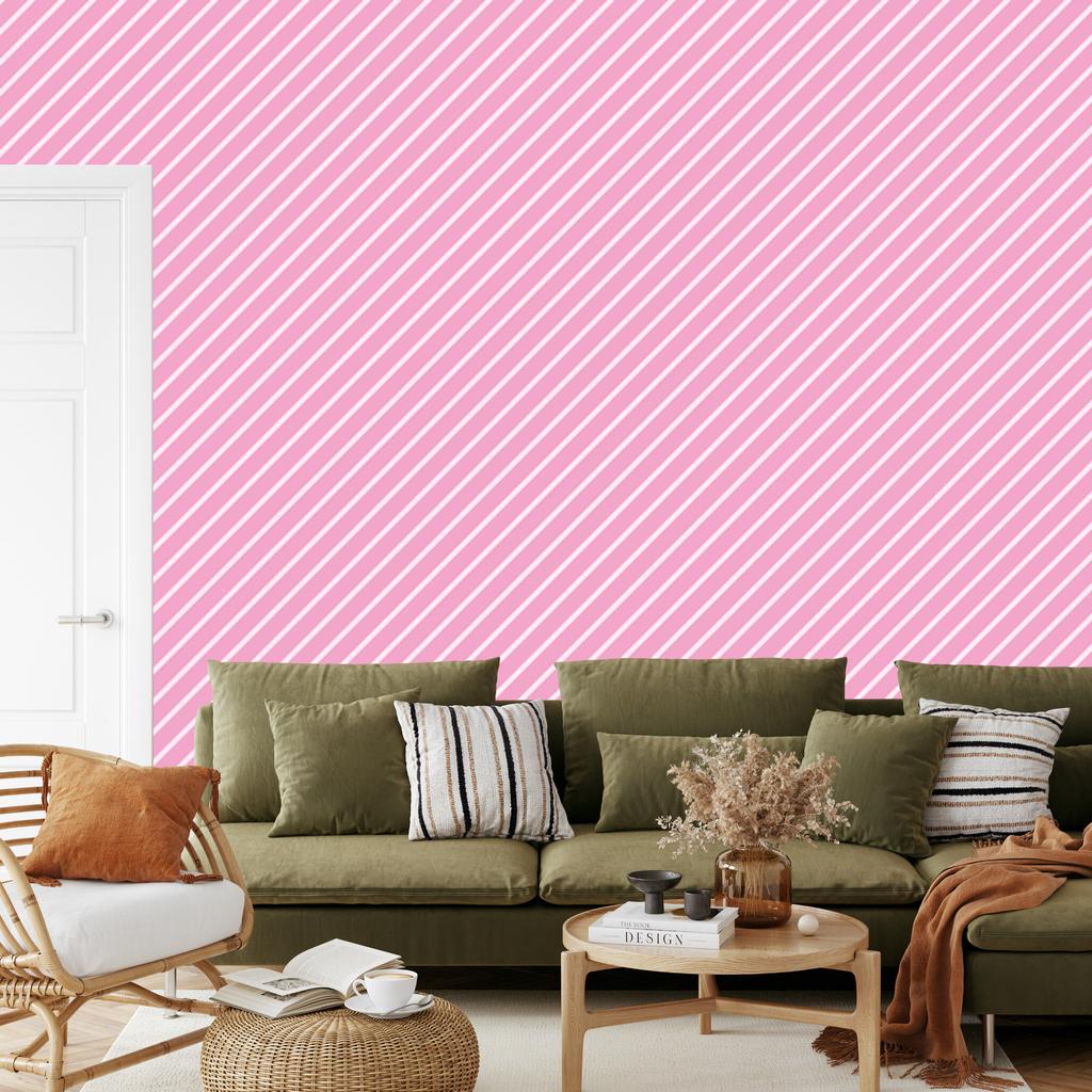 Wallpaper Pink patterns powder pink, powder pink center 50x1000
