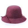 Wave Tide Top Hat Felt Hat Ladies Dome Basin Hat Pure Wool Fashion Hat