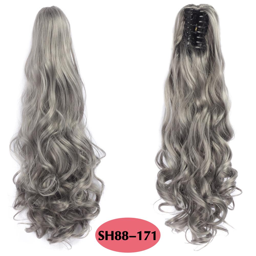 MISSQUEEN Синтетический длинный волнистый накладной хвостик для наращивания волос, зажим для волос, хвостик для женщин, накладные волосы, накладной хвостик