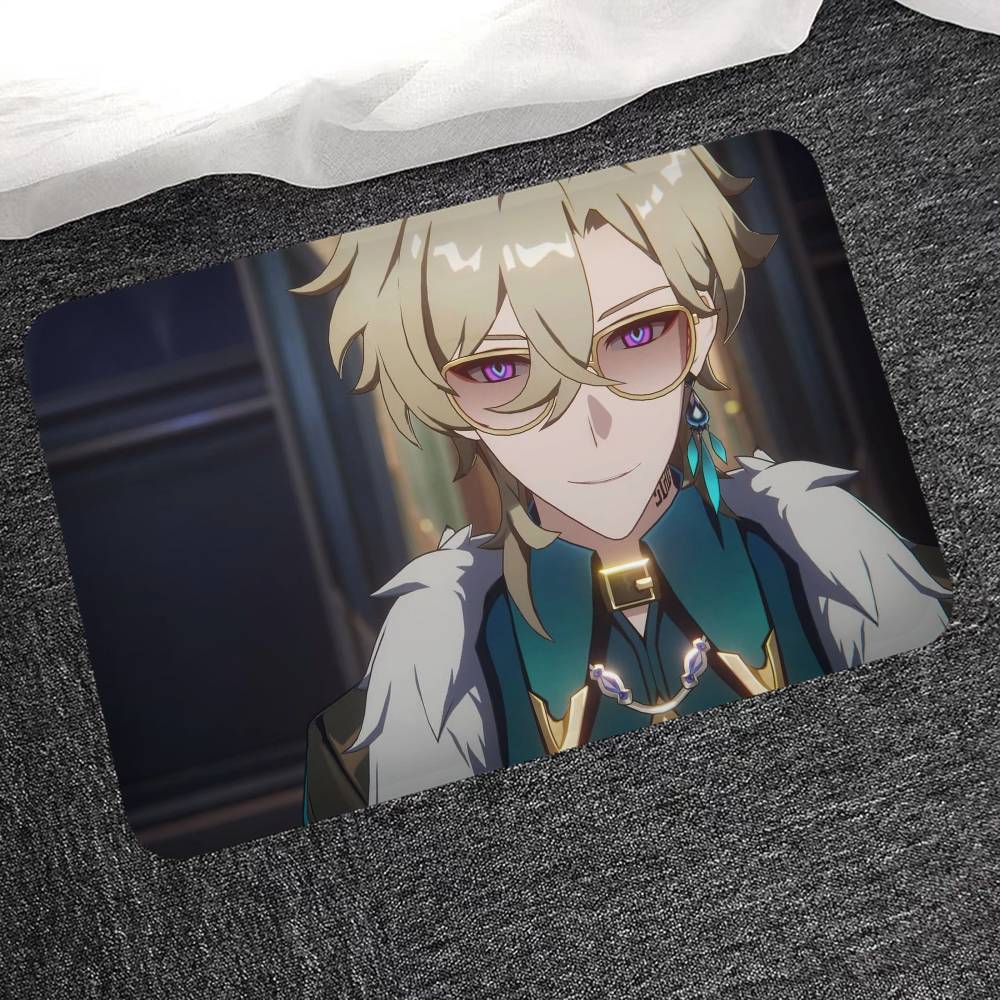 Игровой персонаж Авентурин Входной коврик в скандинавском стиле Домашний придверный коврик Коврики для ванной-туалета Коврик для декора спальни/отеля