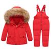 European & American Style Children's Thickened Winter Down Suit for 1-5 Year Old Girls & Boys