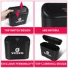 Car Square Pressing Type Hanging Trash Can For Volvo Rdesign Polestar AWD V50 S60 XC60 S40 XC40 XC90 V60 S80 S90 V90 V70 T6 T8