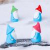 10Pcs Mini Resin Gnomes Statues Ornaments Random Color Cute Fairy Figurines For Miniature Garden