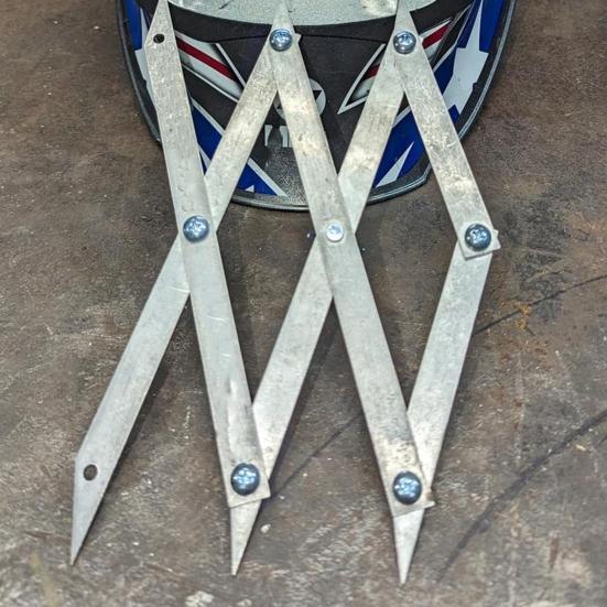 1/2Pcs 3 Point Center Finder Marking Layout Tools High Accuracy User-Friendly Precise Equidistant Measuring Equal Spacing Layout Tools