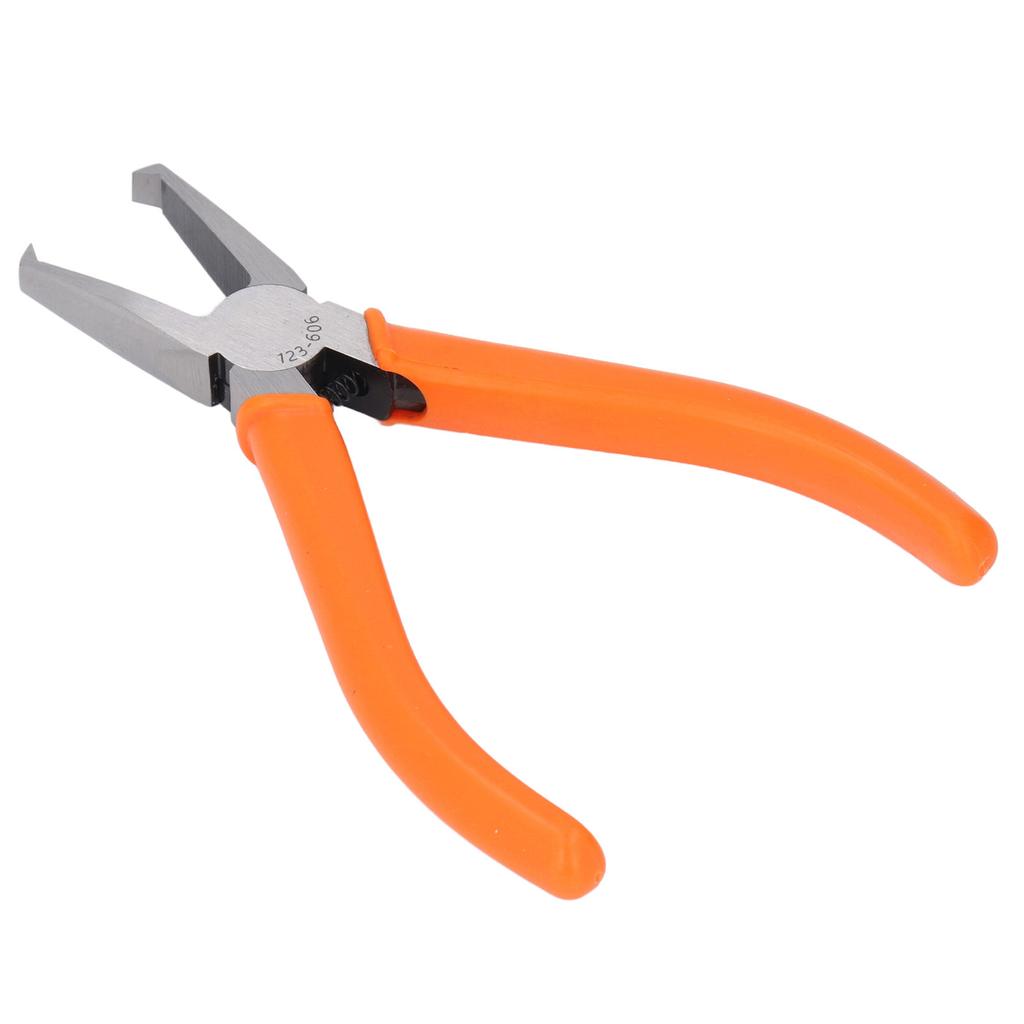 Плоскогубцы для кусачек 6 мм, изогнутые, закаленные, из хромованадиевой стали, прямоугольные, плоскогубцы для плоского среза